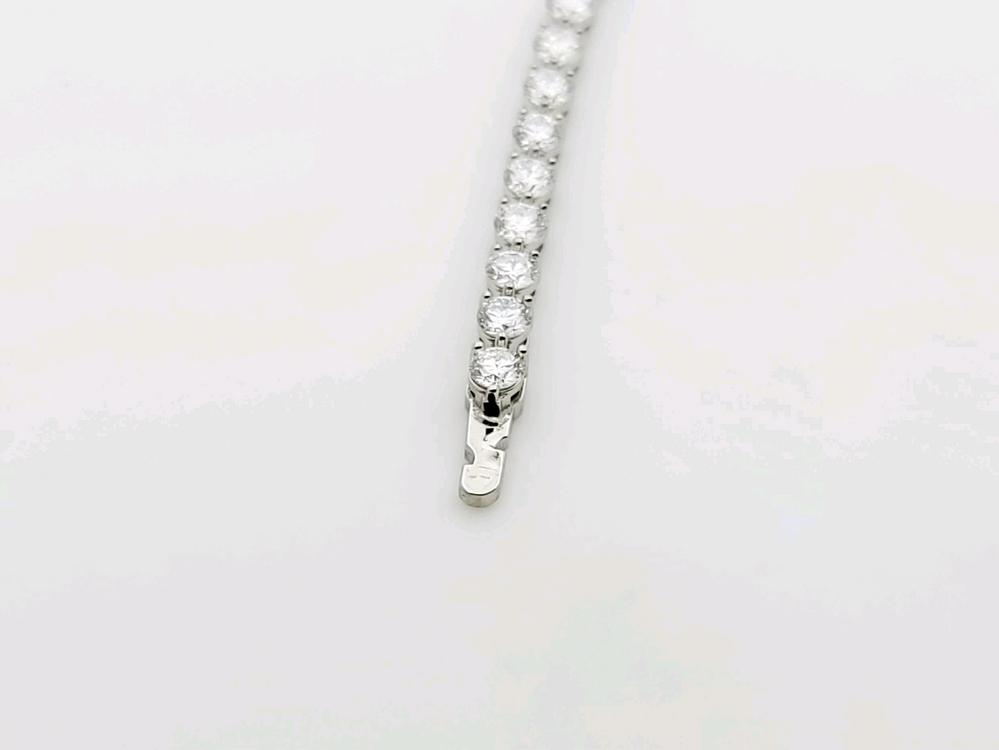 백금pt 다이아테니스팔찌(pt950 ,랩2.5mm 이미지