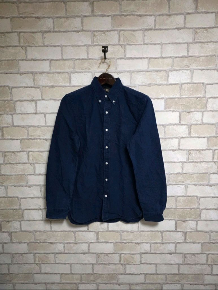 RRL 더블알엘 인디고 가먼트 트윌 워크셔츠 류준열 이동휘 가죽 뉴스보이 무스탕 폴로 랄프로렌 이미지
