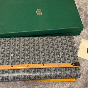 고야드 몬테카를로 클러치 GM 스페셜컬러 그레이 이미지