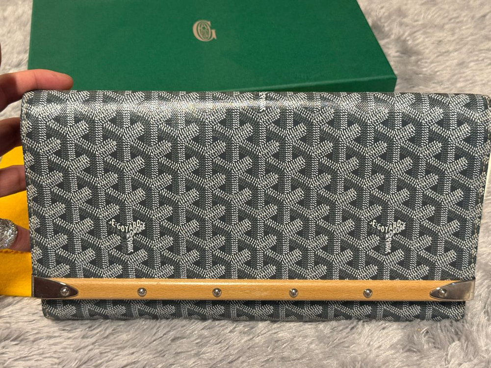 고야드 몬테카를로 클러치 GM 스페셜컬러 그레이 이미지