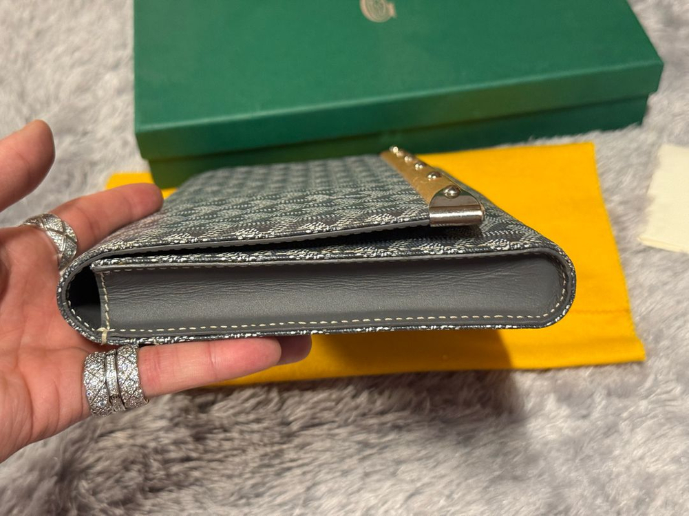 고야드 몬테카를로 클러치 GM 스페셜컬러 그레이 이미지