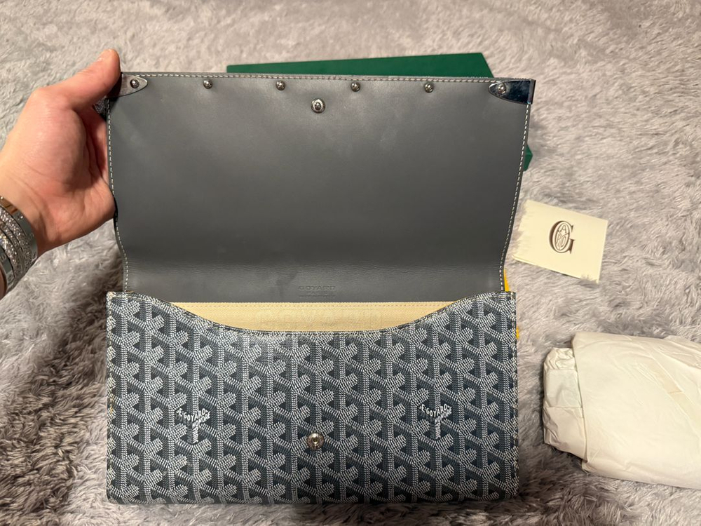 고야드 몬테카를로 클러치 GM 스페셜컬러 그레이 이미지