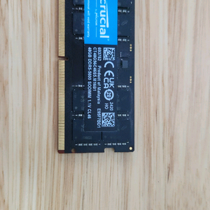 마이크론 노트북 램 ddr5-5600 48gb 팝니다 이미지