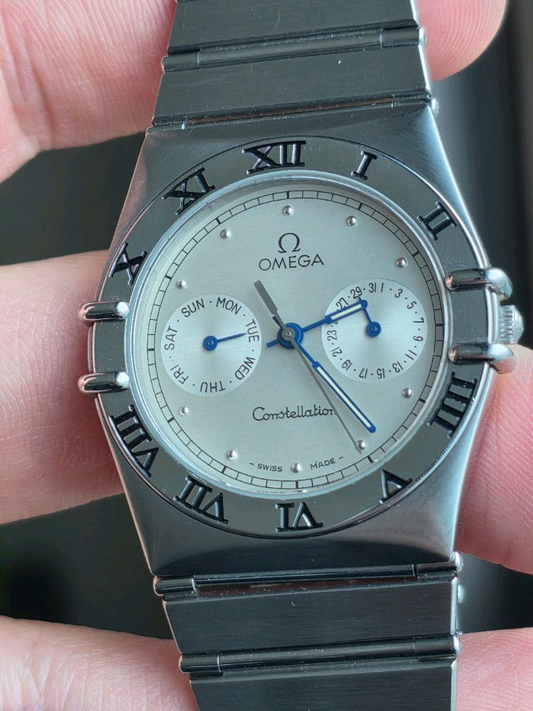 빈티지 오메가 시계 컨스틸레이션 이미지