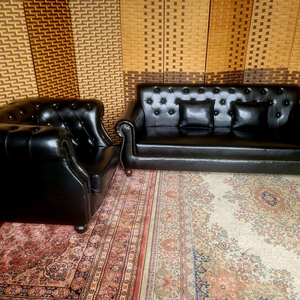 *소파맨*체스터필드디자인*3,1인용 소파*SS급 이미지