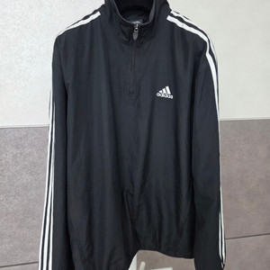 아디다스 삼선 반집업 바람막이 자켓 M사이즈 이미지