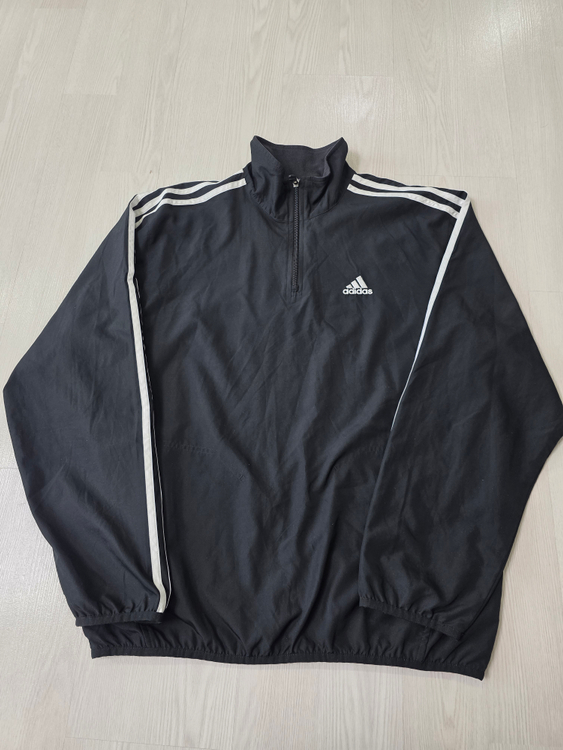 아디다스 삼선 반집업 바람막이 자켓 M사이즈 이미지