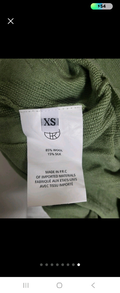 더로우 울실크 터틀넥(XS사이즈) 이미지