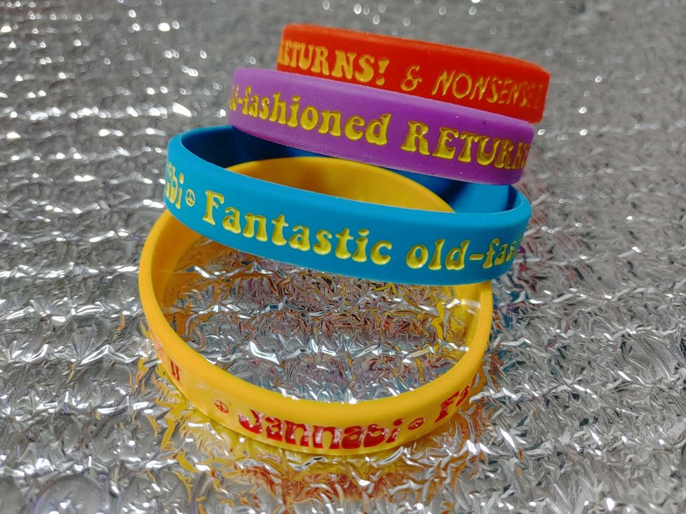 잔나비 판타스틱 올드패션드 리턴즈! 넌센스 II 손목 밴드 4종 세트 일괄 이미지