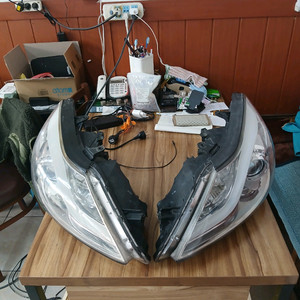 제네시스BH HID 9핀라이트 세트판매합니다. 이미지