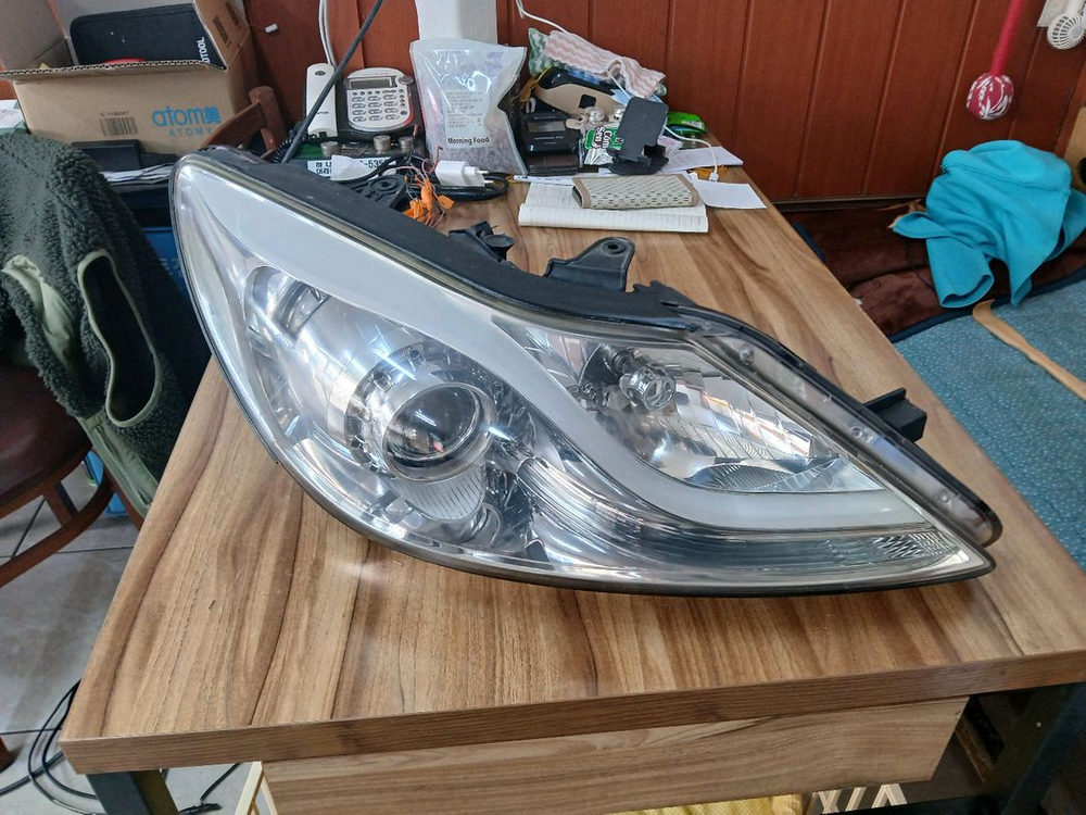 제네시스BH HID 9핀라이트 세트판매합니다. 이미지