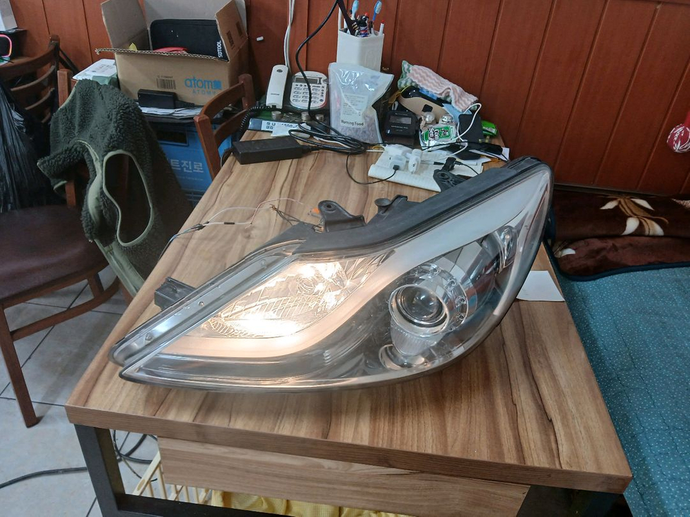 제네시스BH HID 9핀라이트 세트판매합니다. 이미지