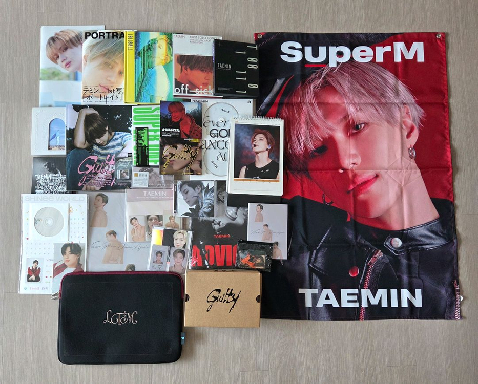 샤이니 태민 공식 MD 콘서트 키노 DVD 앨범 포카 일괄 이미지