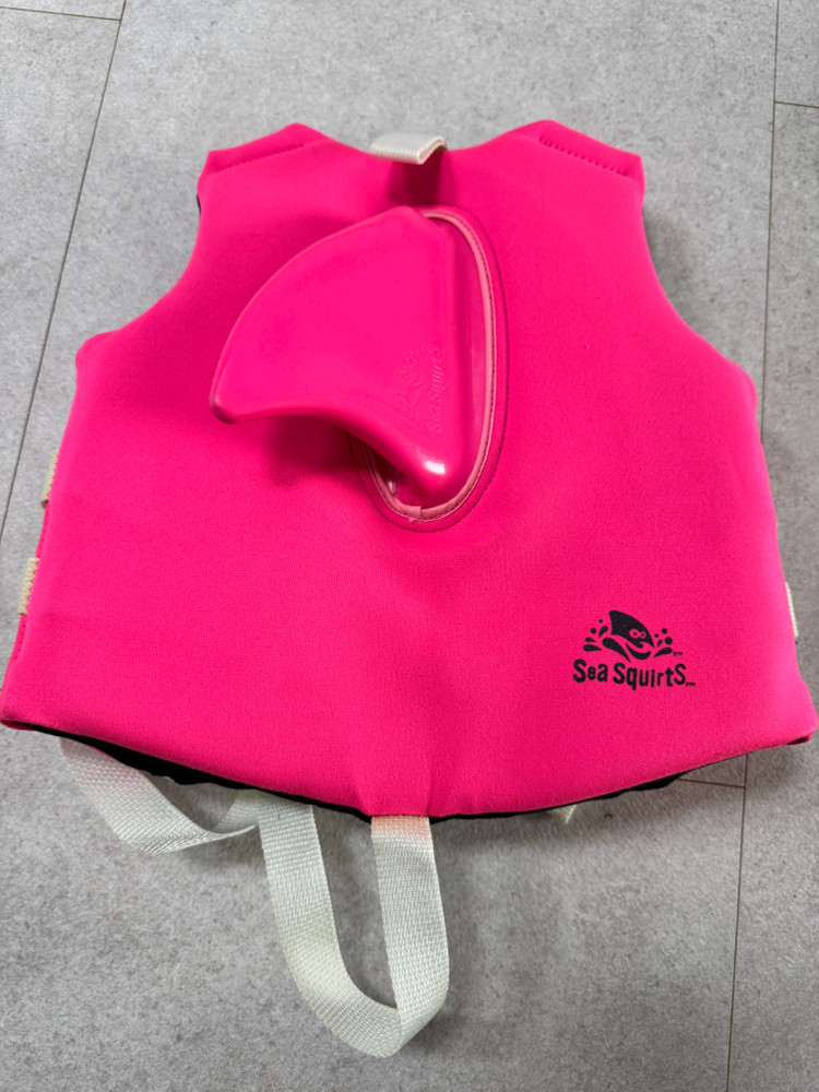 스윔웨이즈 아동 구명조끼 핑크/그레이 이미지