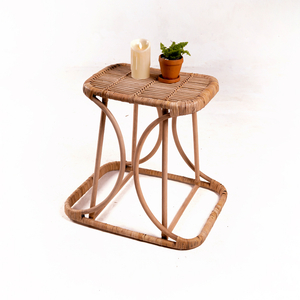 라탄 사이드테이블 커피테이블 선반 새제품 판매합니다. 이미지
