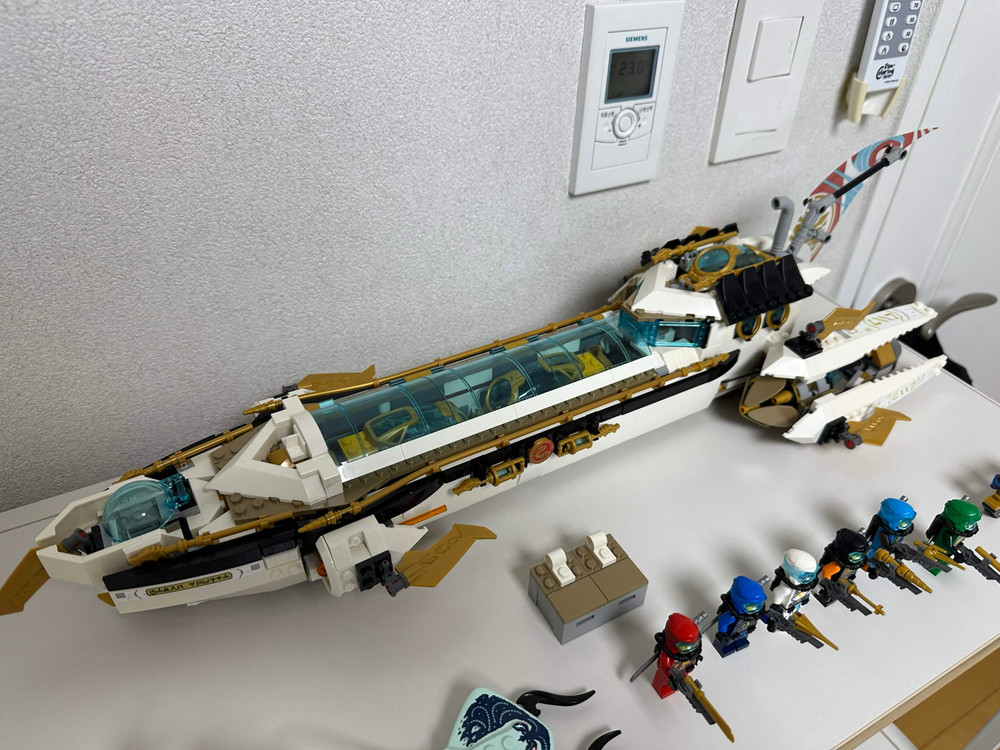 레고 닌자고 71756 닌자들과 하이드로 전함 이미지