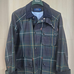 폴로 랄프로랜 코듀로이 타탄체크 레인자켓 싸게 판매합니다 이미지