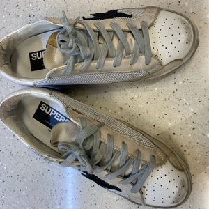 골든구스 슈퍼스타 블랙스타 스니커즈 38 이미지