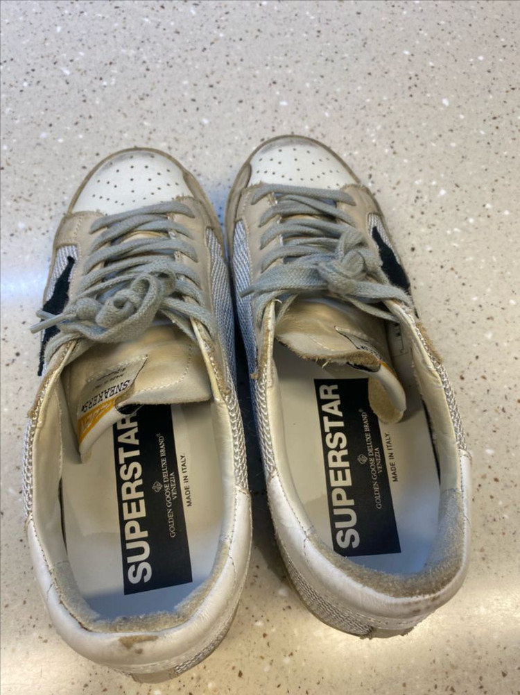 골든구스 슈퍼스타 블랙스타 스니커즈 38 이미지