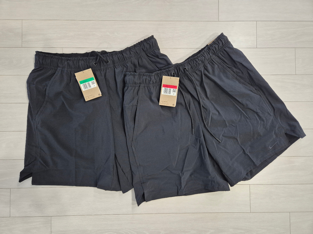 새상품 / 나이키 남성 러닝 쇼츠 언리미티드 7인치 언라인드 버서타일 쇼츠 블랙, 베이지 이미지