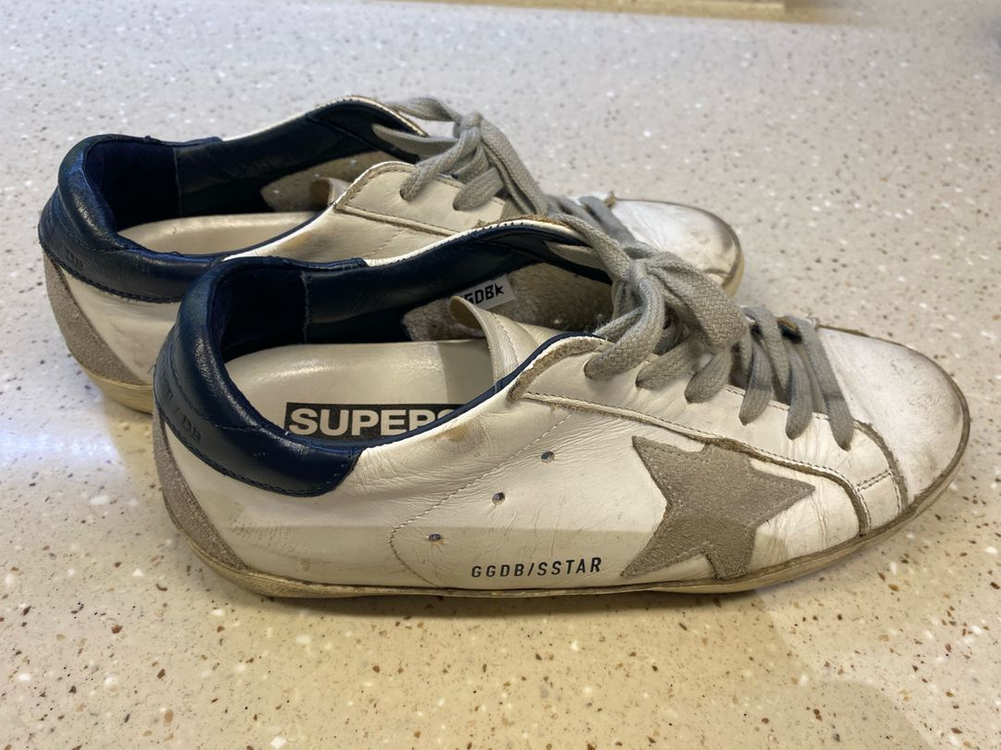 골든구스 스니커즈 네이비 38 이미지