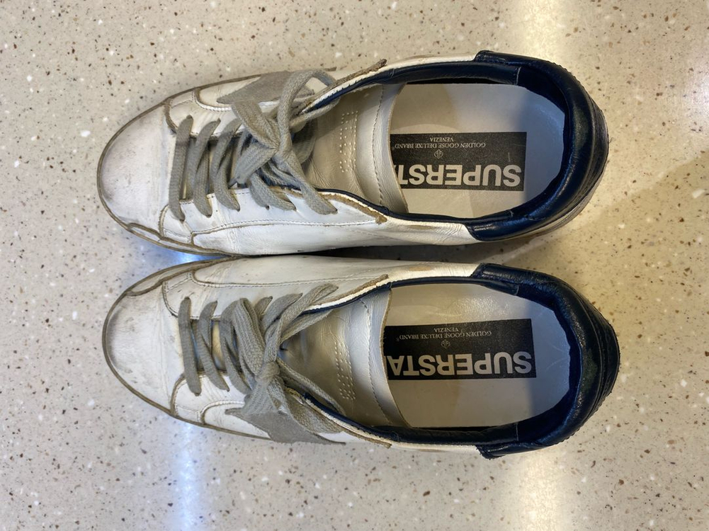 골든구스 스니커즈 네이비 38 이미지