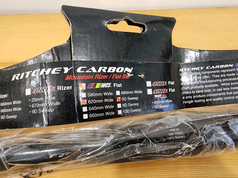 리치 wcs 카본 핸들바 자전거 mtb 이미지