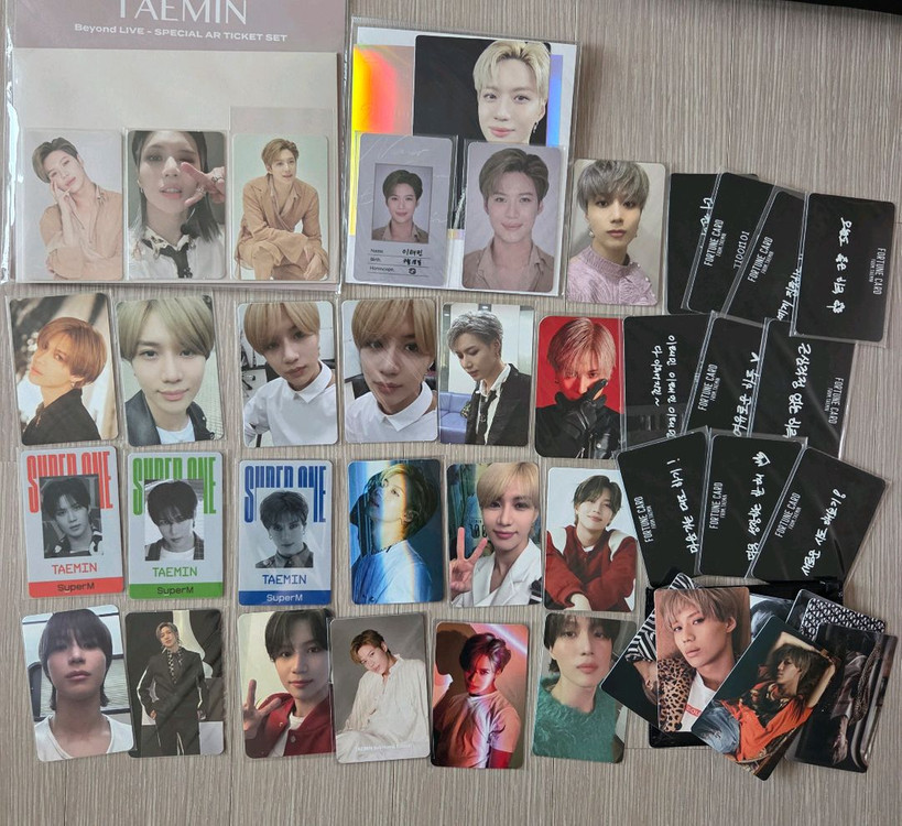 샤이니 태민 공식 MD 콘서트 키노 DVD 앨범 포카 일괄 이미지