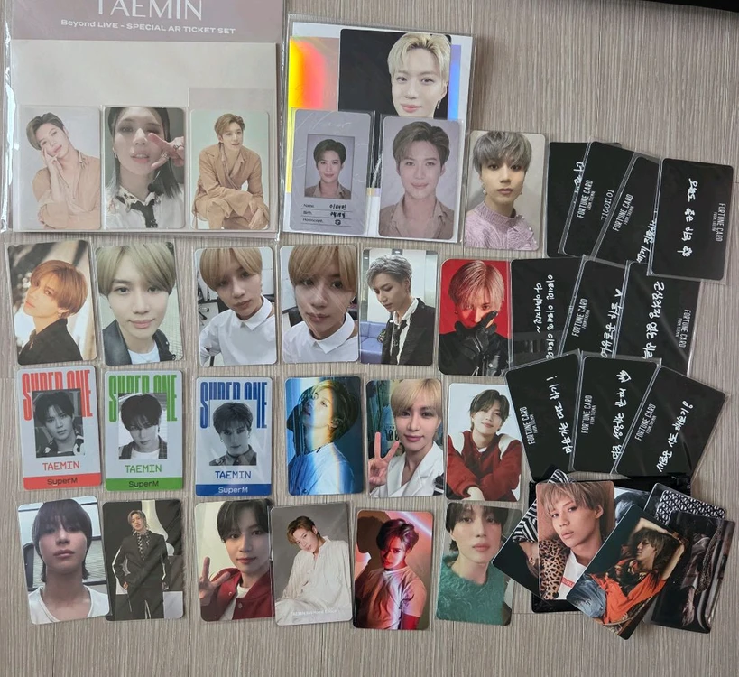 샤이니 태민 공식 MD 콘서트 키노 DVD 앨범 포카 일괄 이미지