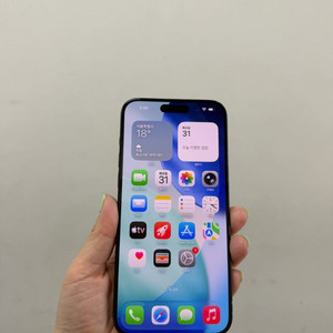 (부산중고폰) 아이폰15프로맥스 블랙 256기가 공기계 판매해요 이미지