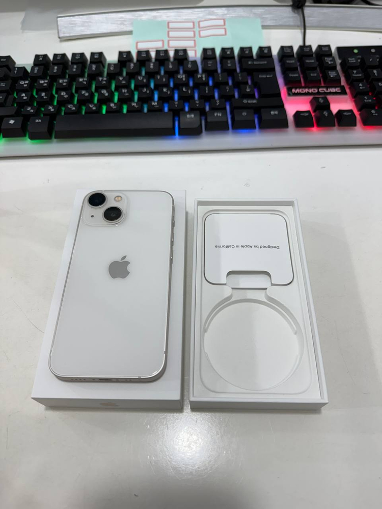 A급)아이폰13미니 스타라이트 128GB/88% Y1688 이미지