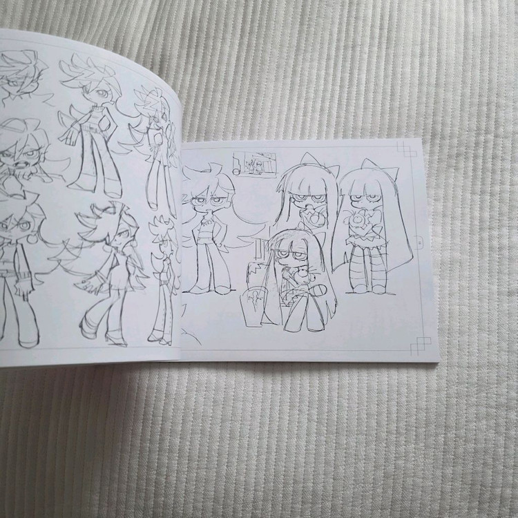 [희귀/미개봉] 팬티 앤 스타킹 위드 가터벨트 설정집 The Art of PSG Vol.1 팬스가 이미지