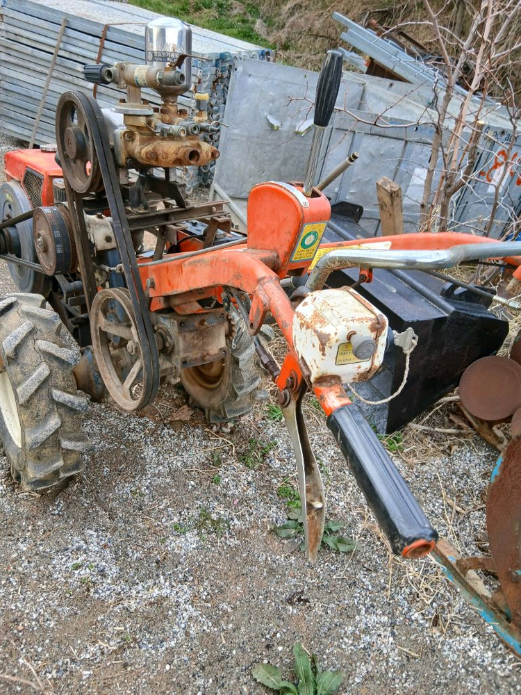 대동경운기 머리 키시동 분무기 포함 이미지