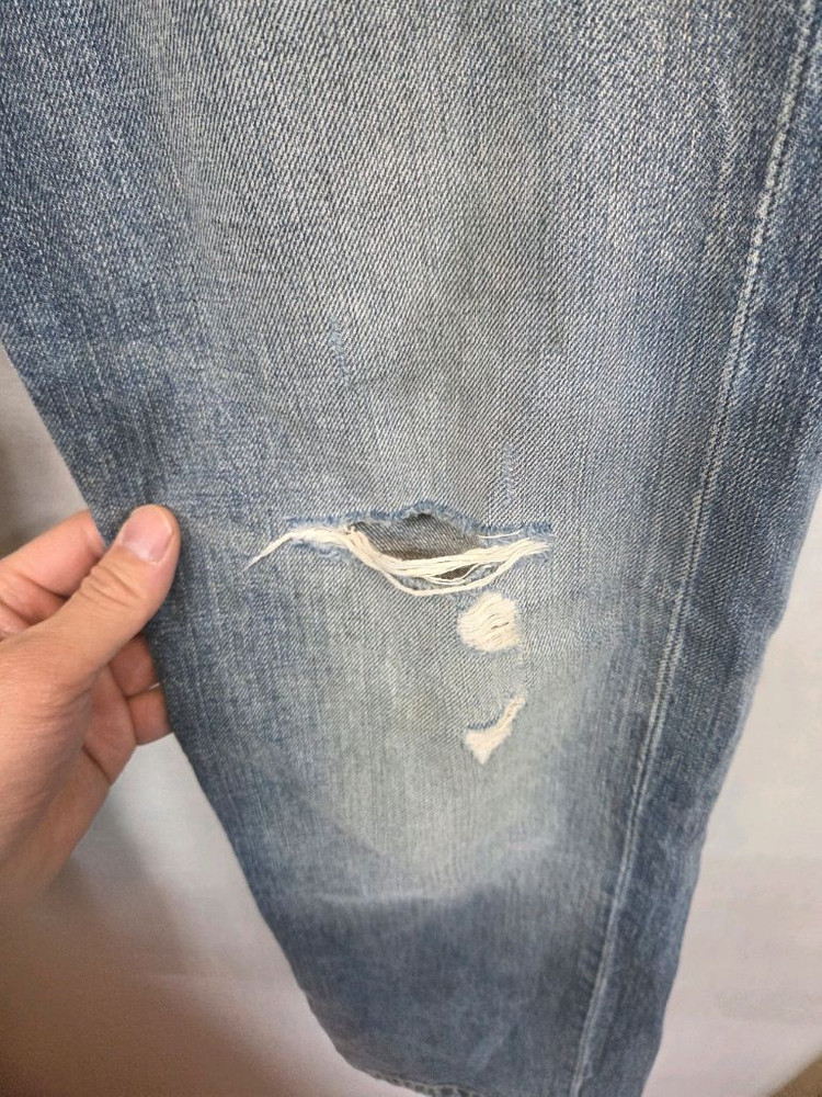 리바이스 빈티지 501 스트레이트 데미지 데님팬츠 30 이미지