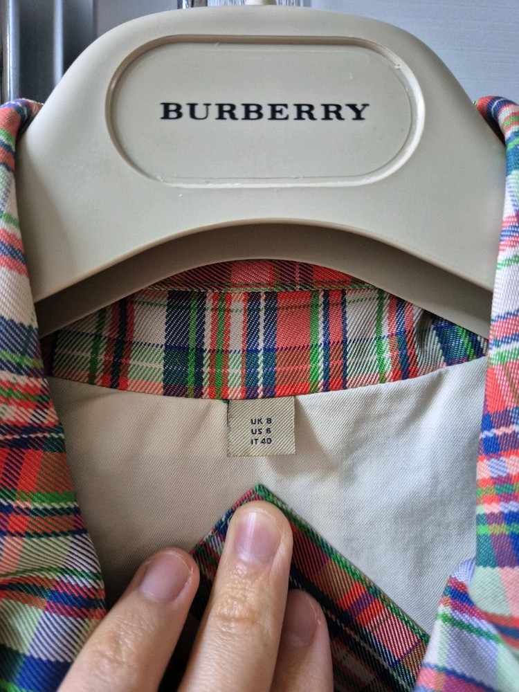 버버리 퀸던 여성 트렌치 카 코트 이미지