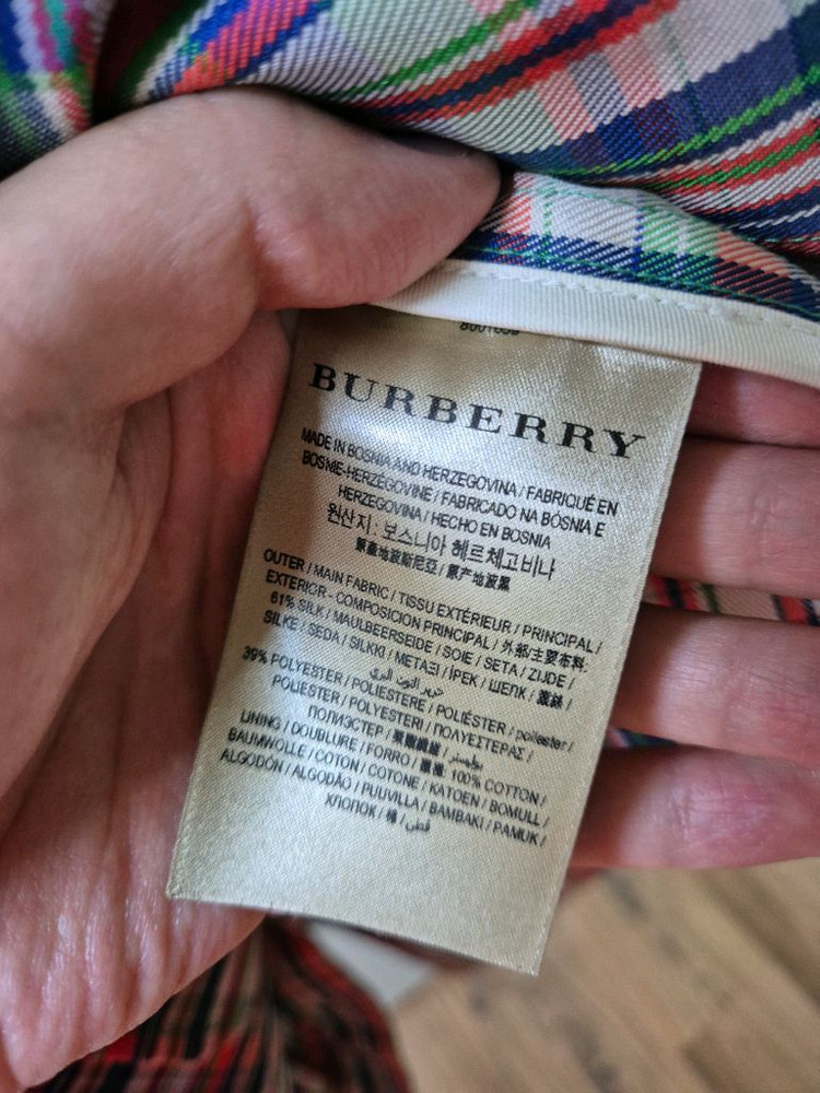 버버리 퀸던 여성 트렌치 카 코트 이미지