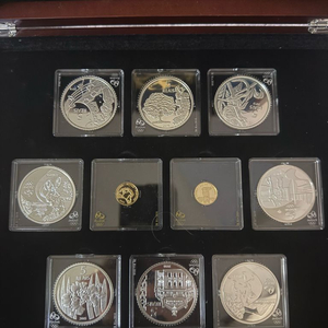 리오 올림픽 기념 금화 ,은화 세트 이미지