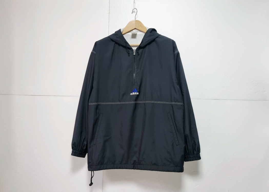 남성 레어 90s 빈티지 일본판 아디다스 데상트 아노락 바람막이 이미지