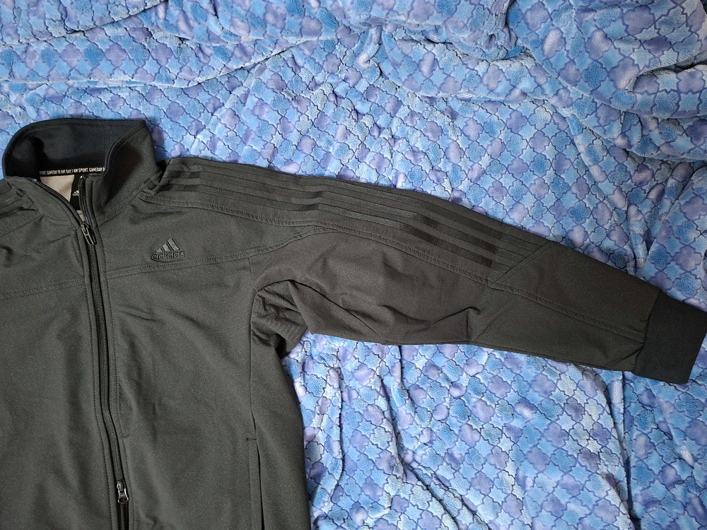 아디다스 상의 2중지퍼 100사이즈 이미지