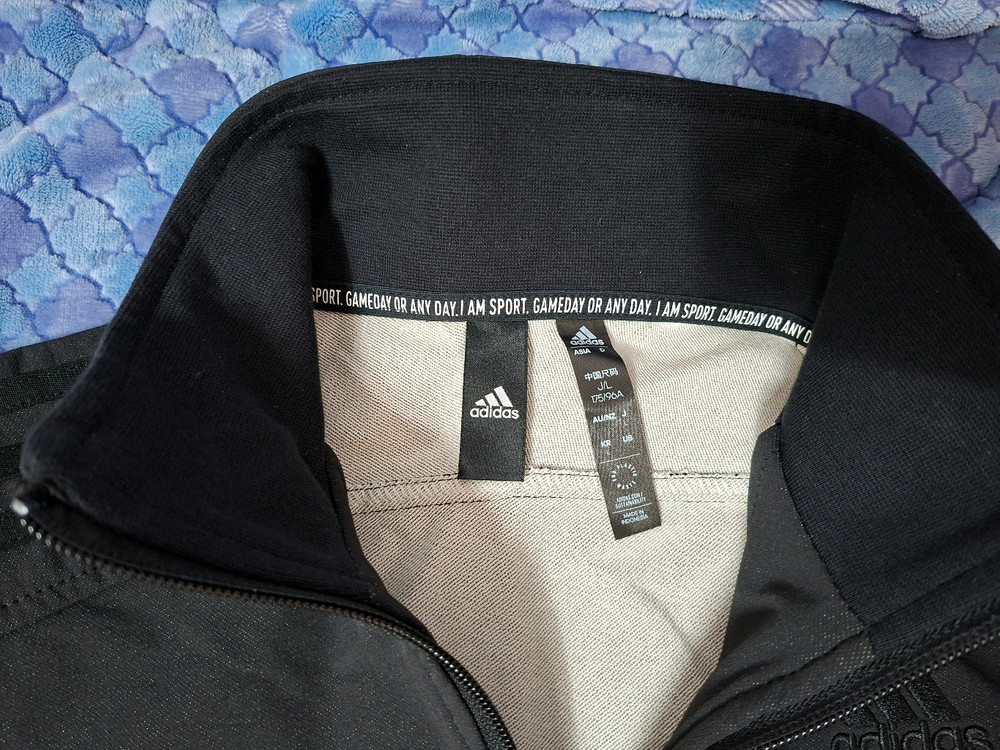 아디다스 상의 2중지퍼 100사이즈 이미지