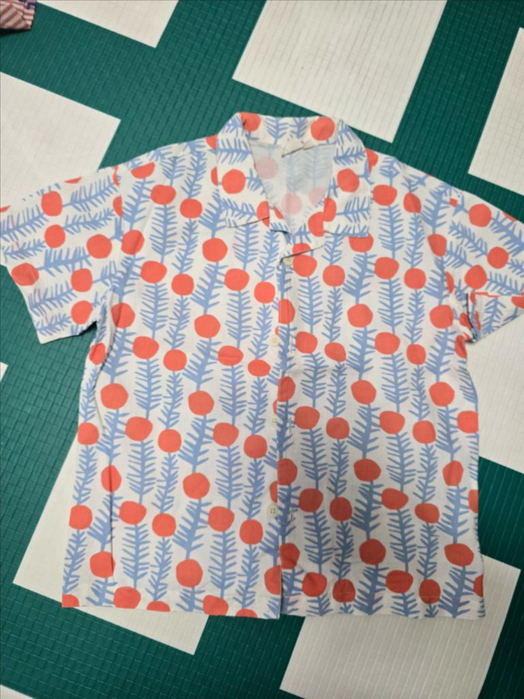 젤리멜로 멜빵바지 + 셔츠 130 사이즈 팔아요 이미지