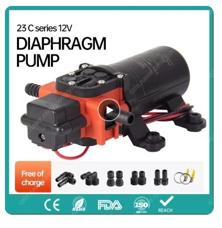 캠핑카용 싱크대와 모터 팝니다. (도메틱 스타일, 씨플로모터) 이미지