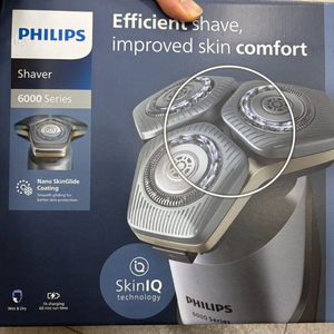 단순개봉 새상품 필립스 6000 시리즈 전기면도기 S6830/68 이미지