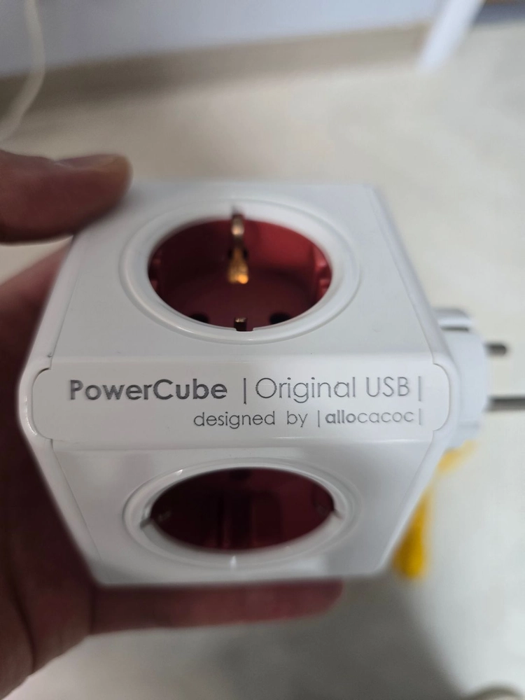 멀티탭.usb 파워큐브 이미지