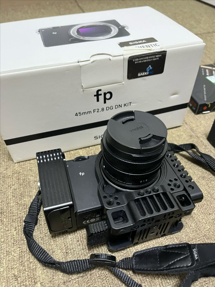 sigma fp 케이지 풀세트 이미지