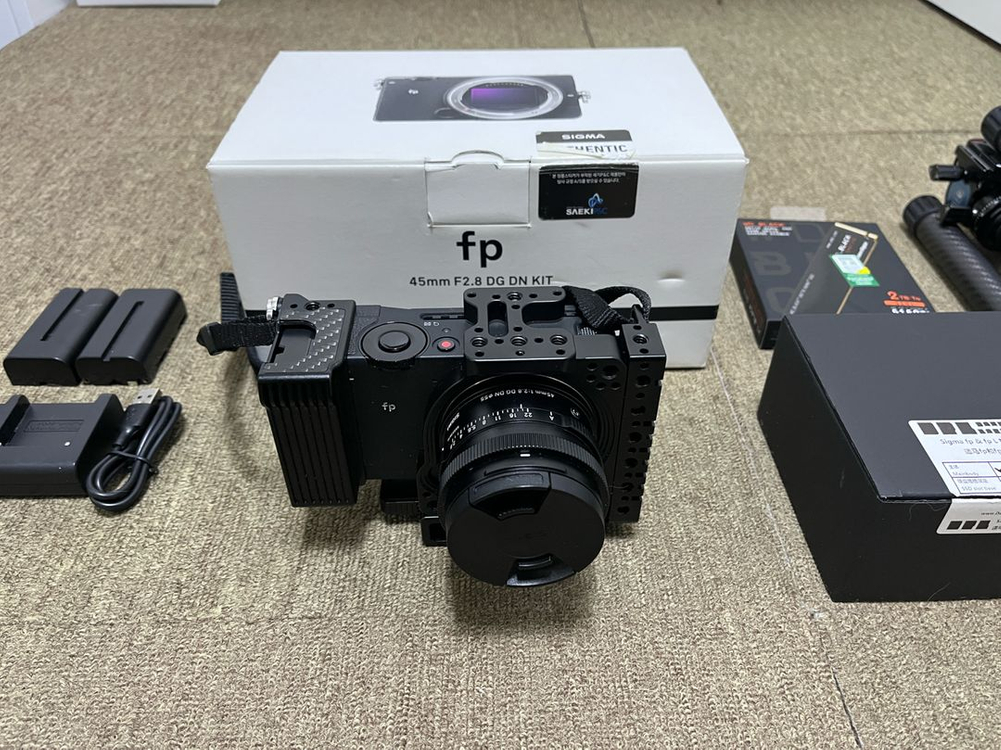 sigma fp 케이지 풀세트 이미지