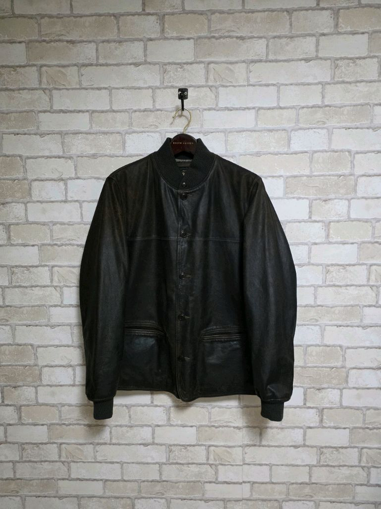 RRL 더블알엘 가죽 카코트 래더 자켓 류준열 이동휘 가죽 뉴스보이 무스탕 폴로 랄프로렌 발마칸 이진욱 크리켓 이미지