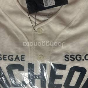 SSG랜더스 25인천군 리싸이클 유니폼120사이즈 판매합니다. 이미지