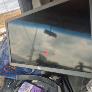 LG 24인치 LED TV 24TQ510S 중고 부품용 이미지