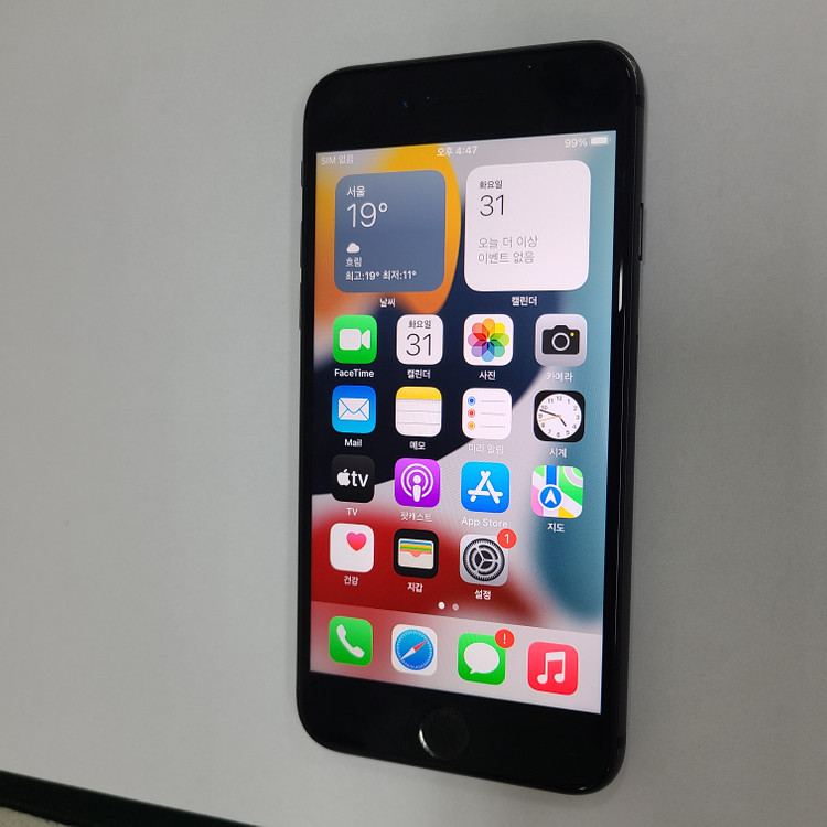 아이폰8 블랙 256G 인스타 버전15.5 배터리100% 114125 이미지